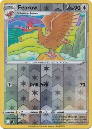 Battle Styles Fearow #112/163 reverse holo
